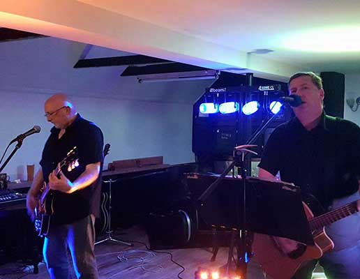 Jagged Hands live at the Haresfield Beacon